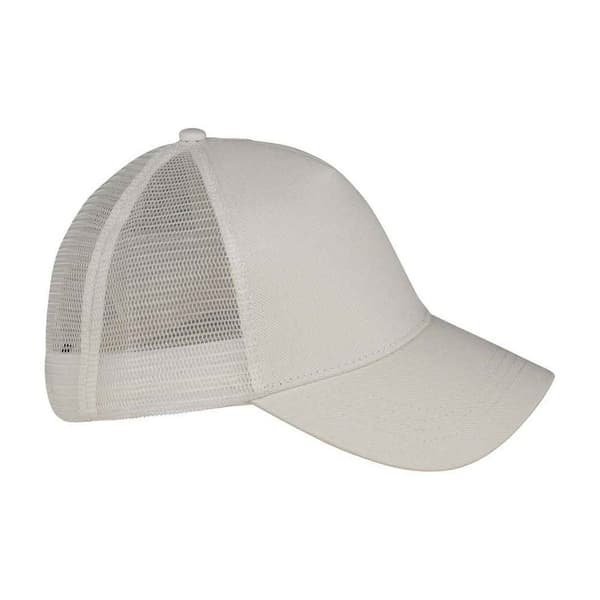 Native Spirit 5 Panel Truckerkeps One Size Ivory Ivory One Size