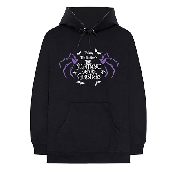 Nightmare Before Christmas Unisex Vuxen Moonlight Pullover Hood Black S