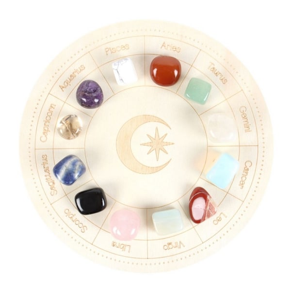 Något Annorlunda Astrologi Hjul Kristall Rutnät Set En Storlek M Multicoloured One Size