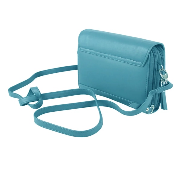 Eastern Counties Leather Jaclyn Läderhandväska En Storlek Turkos Turquoise One Size