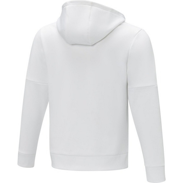 Elevate Life Mens Sayan Halv Zip Hoodie S Vit White S