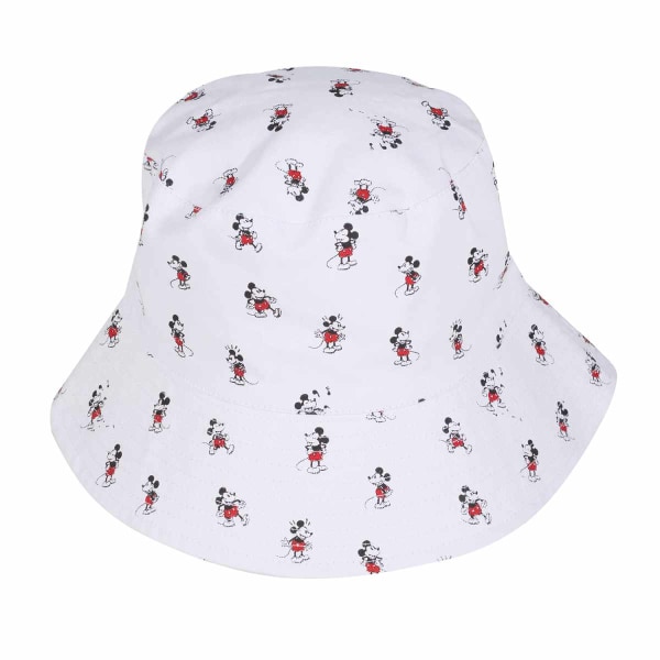 Mickey Mouse & Friends Mickey Mouse Bucket Hat En Storlek Vit White One Size