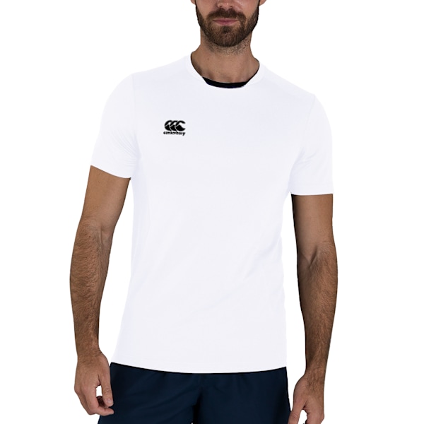 Canterbury Unisex Adult Club Dry T-Shirt L Vit White L