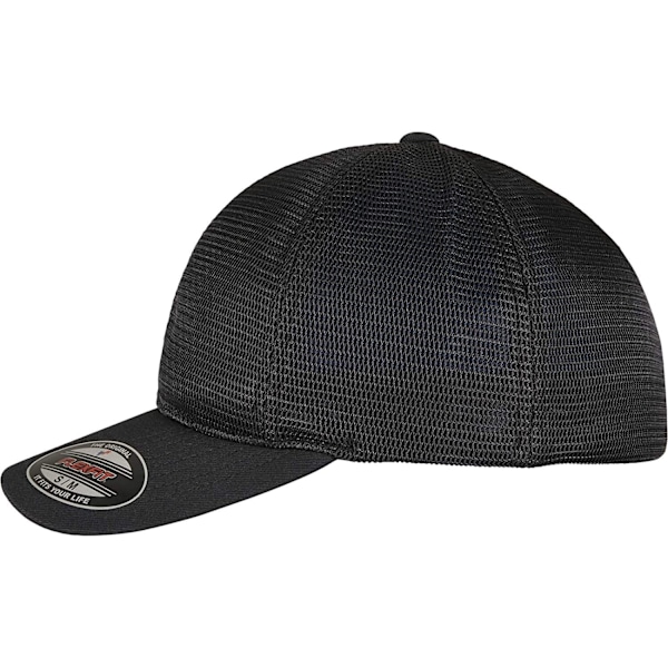 Flexfit Unisex Adult 360 Omnimesh Mesh Cap S-M Svart Black S-M
