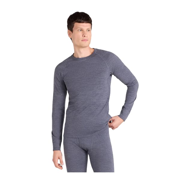 Animal Herr Merino Ull Baselayer Topp M Grå Grey M