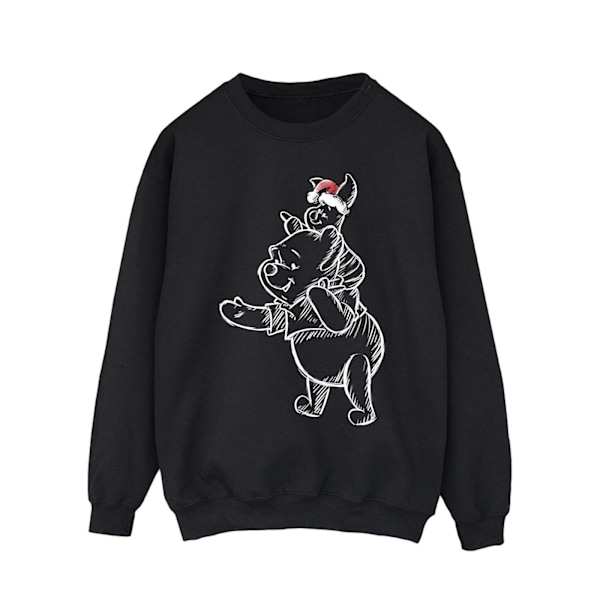 Disney Herr Winnie The Pooh Piglet Jultröja XXL Svart Black XXL