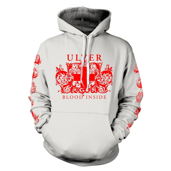 Ulver Unisex Vuxen Blood Inside Hoodie XXL Vit White XXL