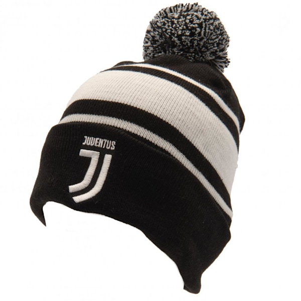 Juventus FC Officiell Unisex Skidmössa för Vuxna One Size Vit/Svart White/Black One Size