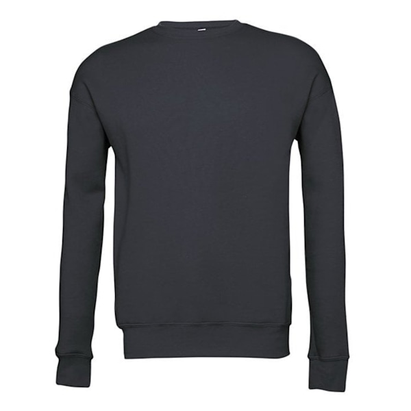Bella + Canvas Unisex Vuxen Fleece Drop Shoulder Sweatshirt XL Heather Navy XL