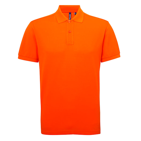 Asquith & Fox Herr Short Sleeve Performance Blend Polo Shirt XL Orange XL