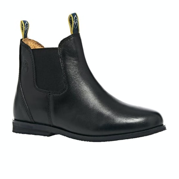 Moretta Barn/Barn Fiora Läder Jodhpur Stövlar 8 UK Barn B Black 8 UK Child