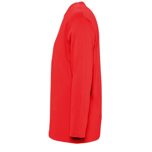 SOLS Herr Monarch Långärmad T-shirt S Röd Red S