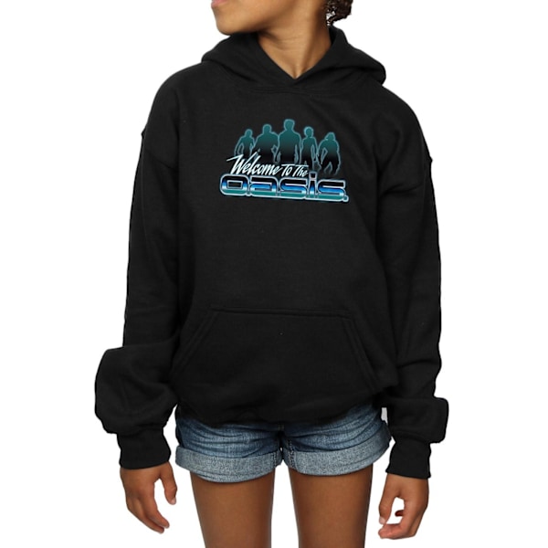 Ready Player One Girls Welcome To The Oasis Hoodie 9-11 År B Black 9-11 Years