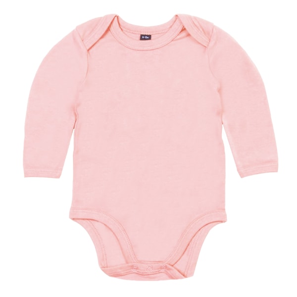 Babybugz Baby Unisex Ekologisk Långärmad Body 0-3 Månader Po Powder Pink 0-3 Months