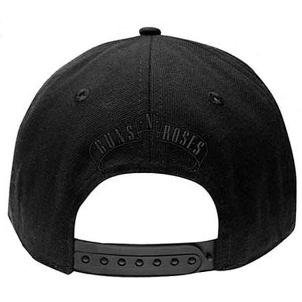 Guns N Roses Circle Logo Baseball Cap One Size Black Black One Size