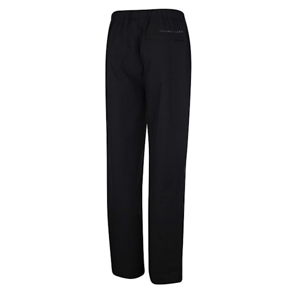 Island Green Herr Golf Inner Drop Hem Vattentäta Byxor 36R B Black 36R