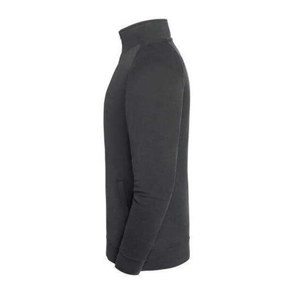 Fruit of the Loom Herr Iconic Premium Klassisk Raglan Sweatjacka Light Graphite S
