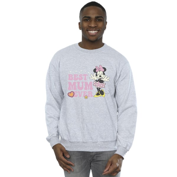 Disney Mens Best Mum Ever Sweatshirt S Sports Grey Sports Grey S