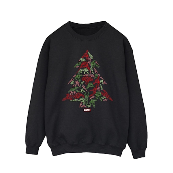 Marvel Julgranströja för män Avengers 3XL Svart Black 3XL