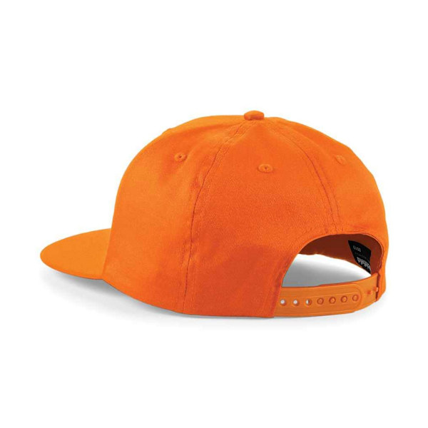 Beechfield Unisex Vuxen Snapback Cap En Storlek Orange Orange One Size