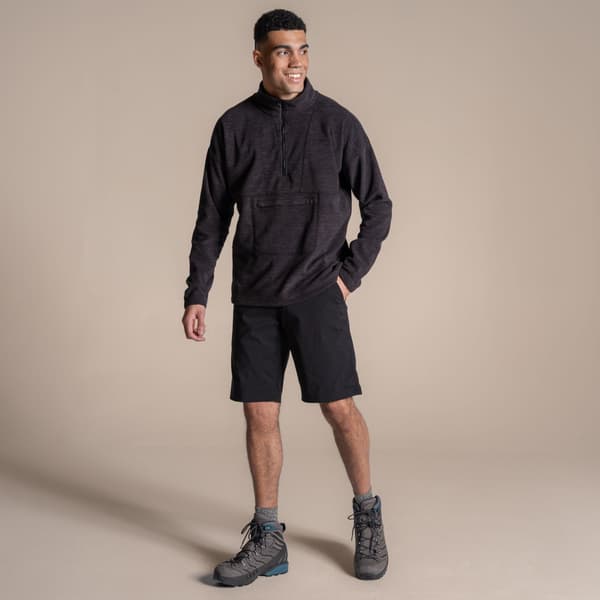 Craghoppers Herr Esk II Half Zip Fleecetröja L Svart Black L