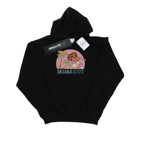 Disney Dam/Kvinnor Moana Läs Havet Hoodie S Svart Black S