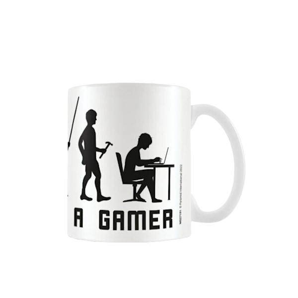 Pyramid International Evolution Of A Gamer Mug En Storlek Vit/Svart White/Black One Size