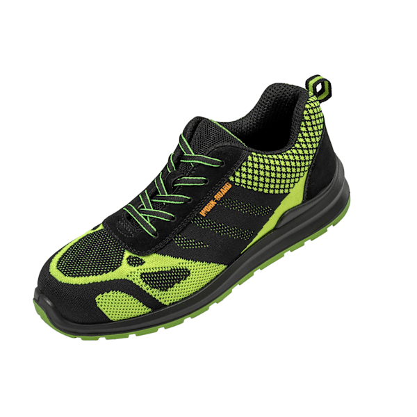 Result Work-Guard Hicks Säkerhetsskor för Herr 8 UK Neon Grön/Svart Neon Green/Black 8 UK