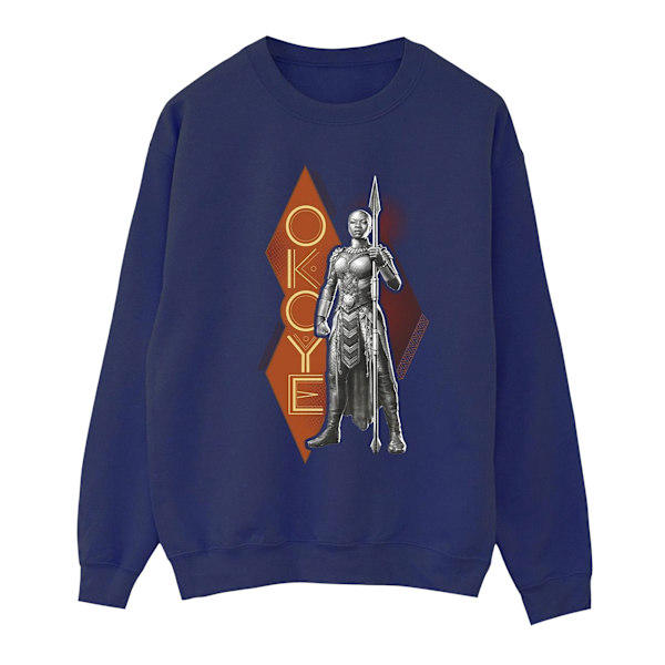 Marvel Dam/Damer Wakanda Forever Okoye Stance Sweatshirt M Navy Blue M