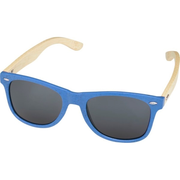 Avenue Sun Ray Bambu Solglasögon One Size Process Blue Process Blue One Size
