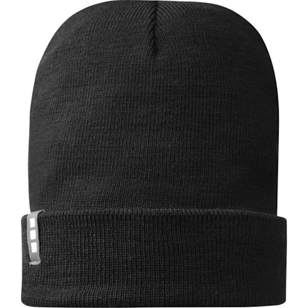 Elevate Unisex Vuxen Hale Polylana Mössa En Storlek Solid Svart Solid Black One Size