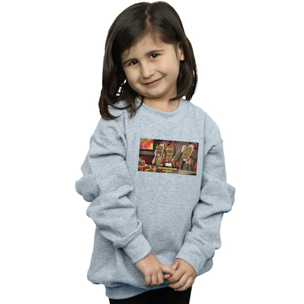 Scoobynatural Girls Supernatural Snacks Sweatshirt 12-13 år Sports Grey 12-13 Years