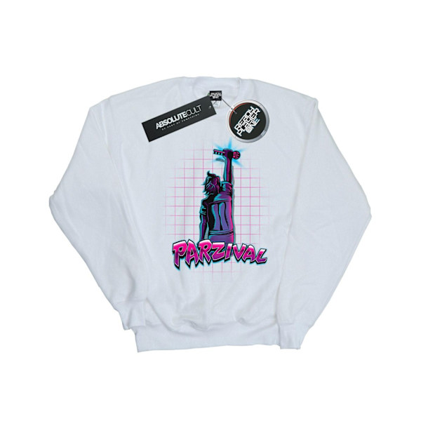 Ready Player One Boys Parzival Key Sweatshirt 9-11 År Vit White 9-11 Years