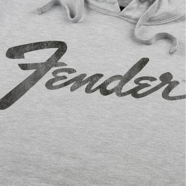 Fender Herr Script Pullover Hoodie L Sports Grey Sports Grey L