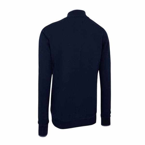 Callaway Dam Wool Mock Neck Regular Sweatshirt 16 UK Navy Blue 16 UK