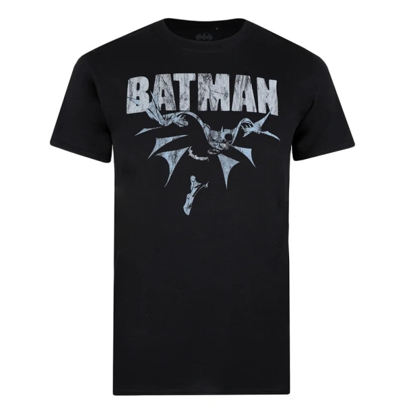 Batman Mens Glide T-Shirt S Svart Black S