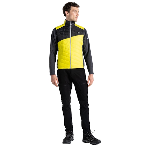Dare 2B Touring Vadderad Lättviktsväst för Män 3XL Neon Spring/ Neon Spring/Black 3XL