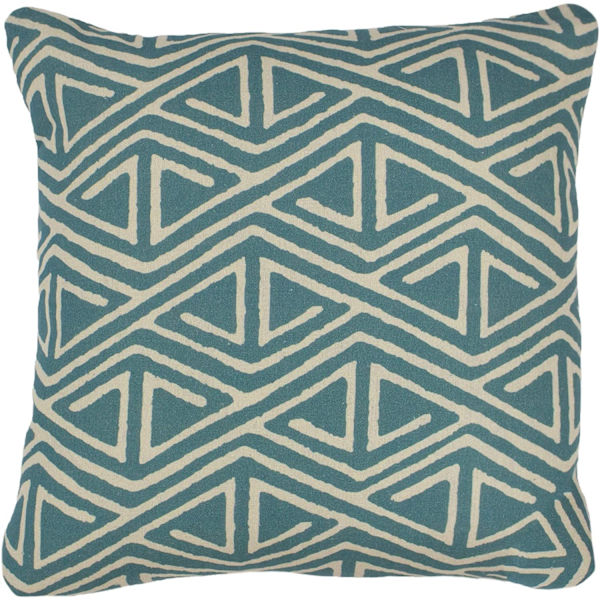 Furn Rocco Kuddfodral One Size Teal Teal One Size