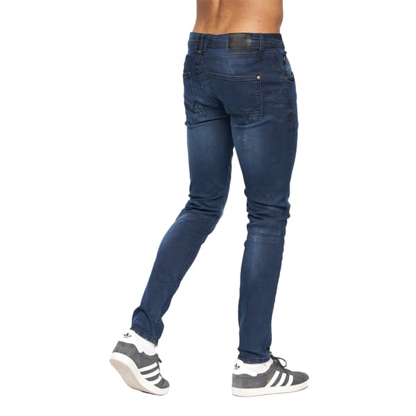 Duck and Cover Tranfold Slim Jeans för Herr 40S Mörk Tvättad Dark Wash 40S