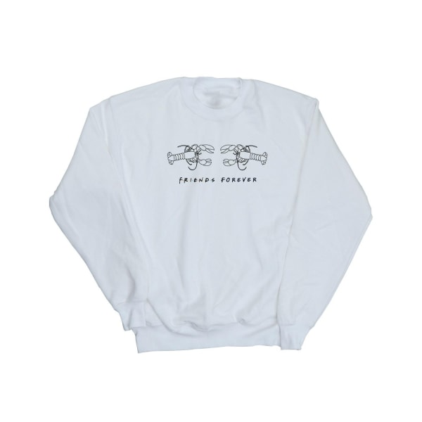 Friends Dam/Dam Lobster Logo Sweatshirt XXL Vit White XXL