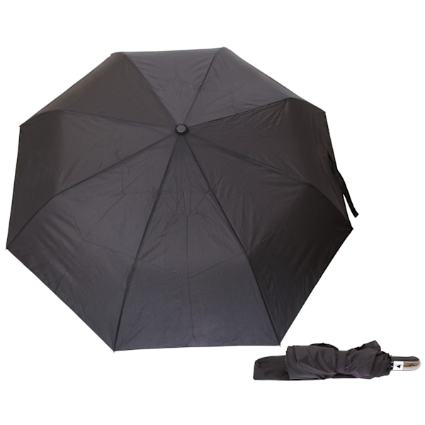 Automatisk Herrparaply för Promenader Se Beskrivning Svart Black See Description