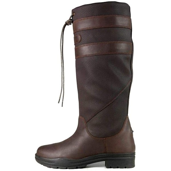 Brogini Unisex Adult Longridge Läder Långa Stövlar 3.5 UK Brun Brown 3.5 UK