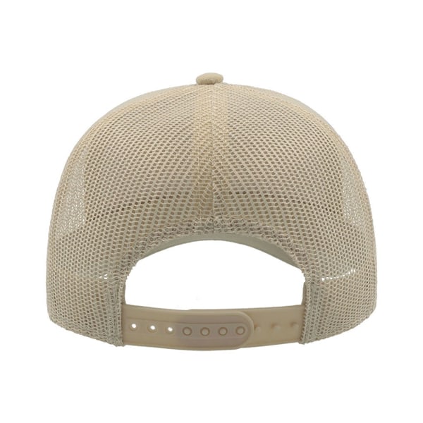 Atlantis Rapper Faux Suede 5 Panel Trucker Cap One Size Beige Beige One Size