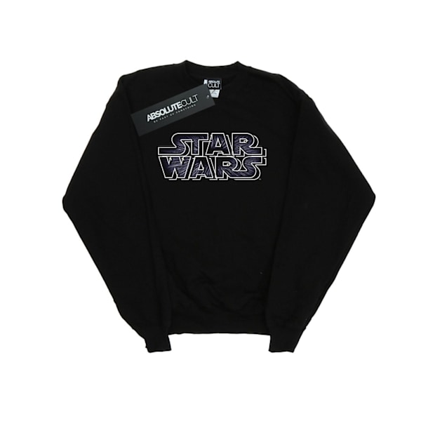 Star Wars Herr Hyperspace Logo Sweatshirt XXL Svart Black XXL