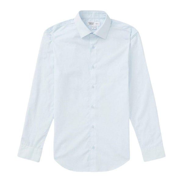 Burton Mens Easy-Iron Skinny Långärmad Skjorta 14,5in Blå Blue 14.5in
