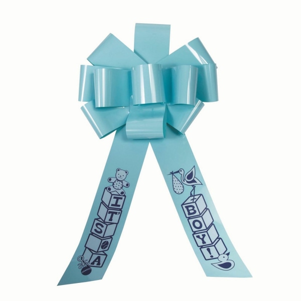 Forum Novelties Celebration Its a Boy Door Bow One Size Blue Blue One Size