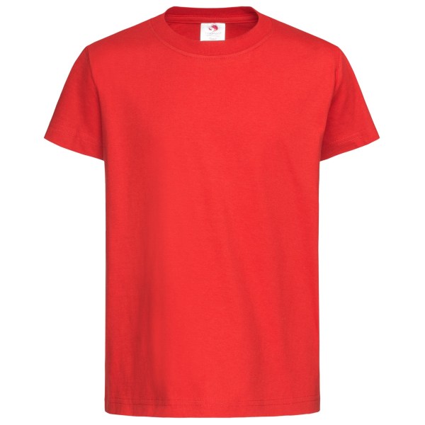 Stedman Classic T-shirt för barn/barn XS Scarlet Röd Scarlet Red XS