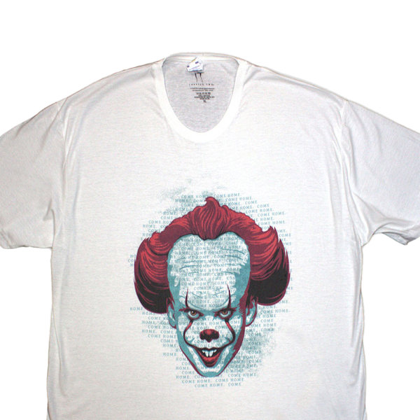 It Unisex Vuxen Come Home Pennywise T-Shirt XL Vit White XL