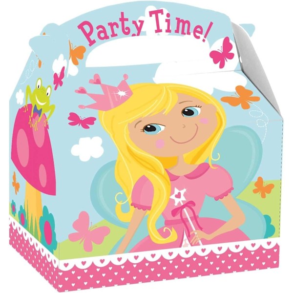 Amscan Woodland Princess Presentförpackningar One Size Blå/Rosa Blue/Pink One Size