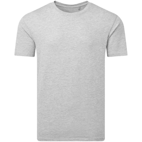 Anthem Unisex Vuxen Texturerad Marl Mellanvikt T-shirt M Grå Marl Grey Marl M
